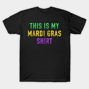 This is my Mardi Gras costume outfit for New Orleans T-Shirt